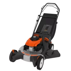 Lawn Mowers Beast 26 In. 208 Cc Gas Walk Behind 3-in-1 Wide Area Self Propelled Lawn Mower, Rear Wheel Drive With Blade Brake Clutch