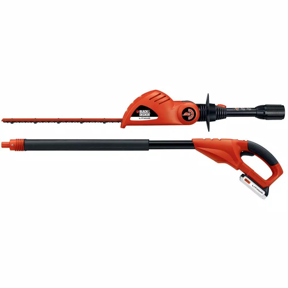 Trimmers BLACK+DECKER 18 In. 20V MAX Lithium-Ion Cordless Pole Hedge Trimmer With (1) 1.5Ah Battery And Charger Included - Image 11