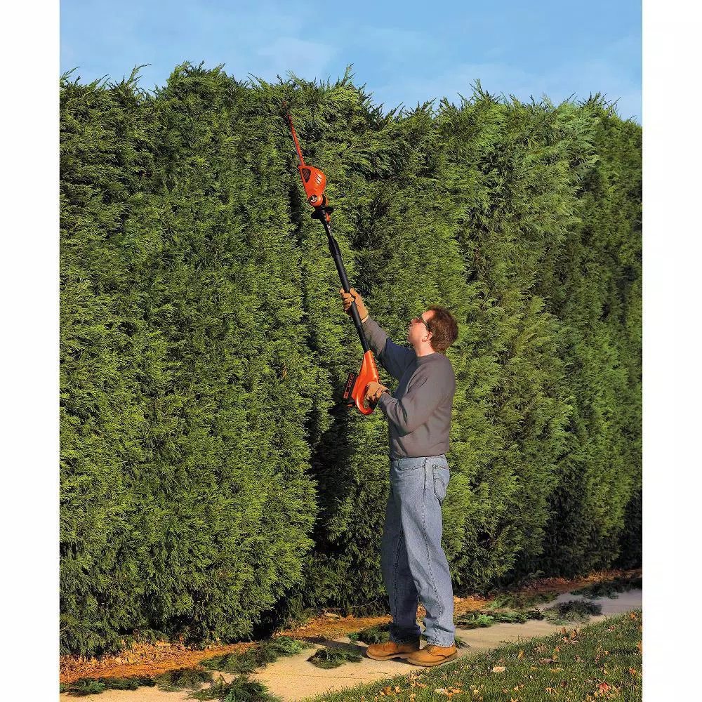 Trimmers BLACK+DECKER 18 In. 20V MAX Lithium-Ion Cordless Pole Hedge Trimmer With (1) 1.5Ah Battery And Charger Included - Image 2
