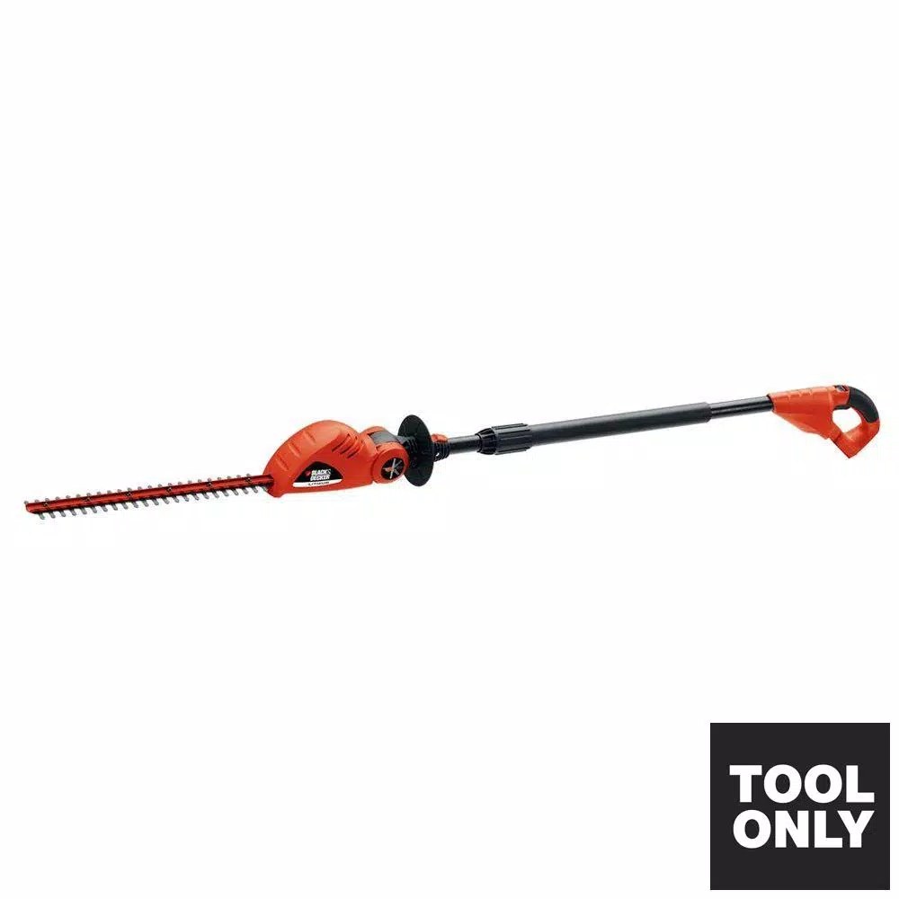 Trimmers BLACK+DECKER 18 In. 20V MAX Lithium-Ion Cordless Pole Hedge Trimmer (Tool Only) - Image 3