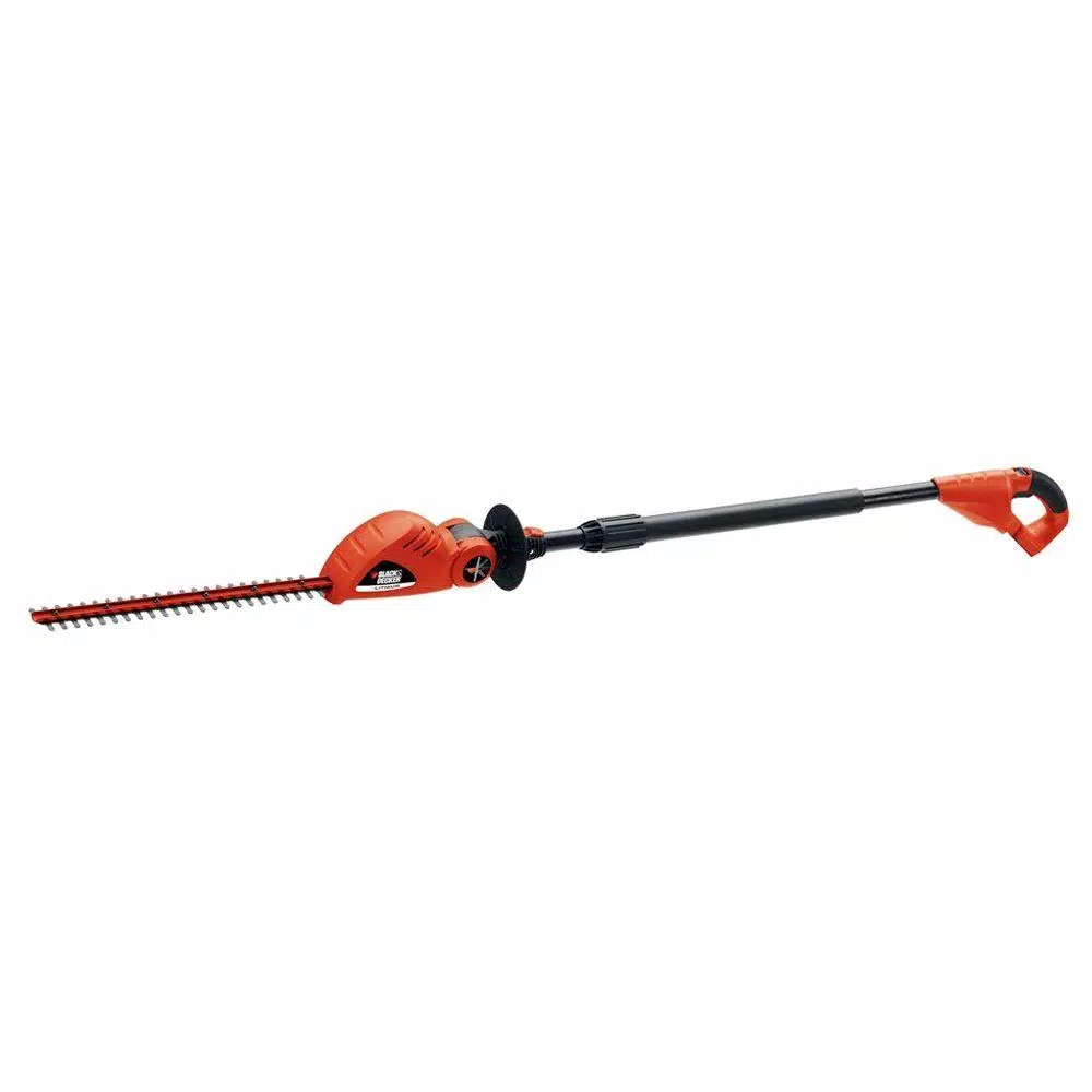 Trimmers BLACK+DECKER 18 In. 20V MAX Lithium-Ion Cordless Pole Hedge Trimmer (Tool Only)