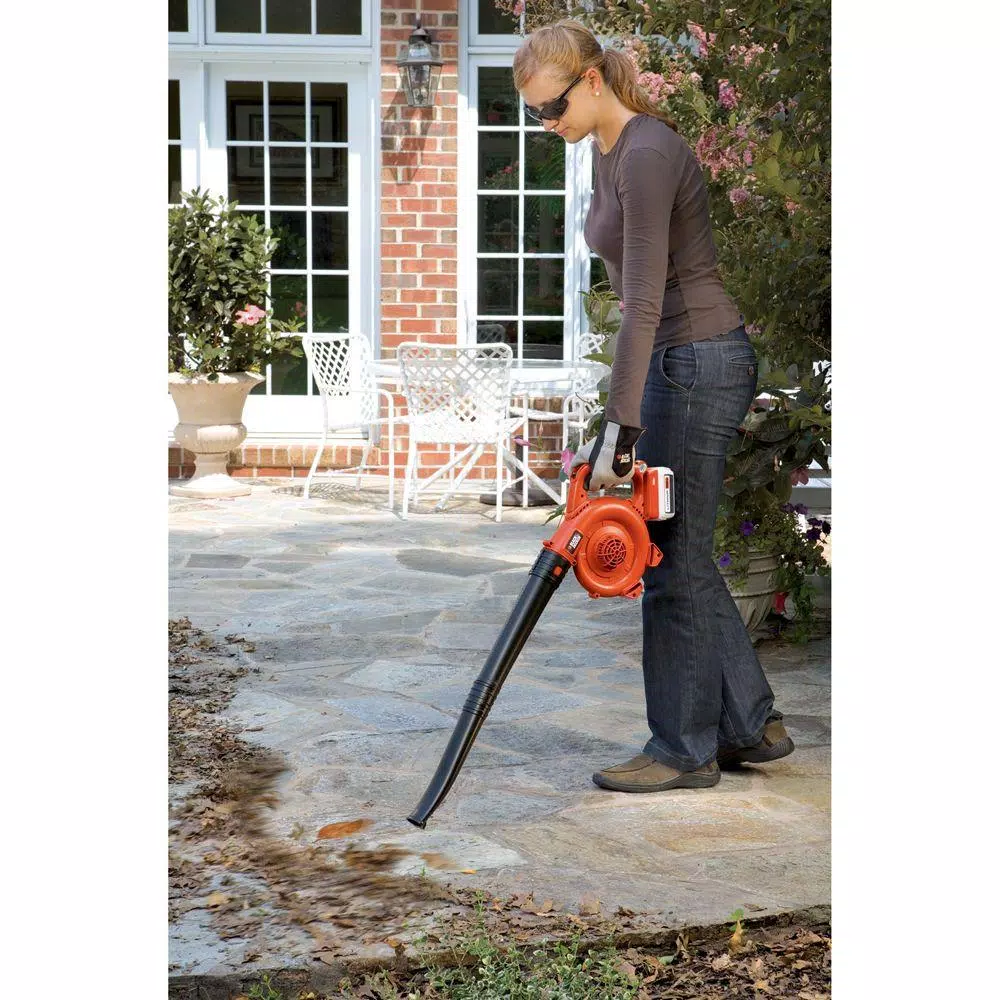 Leaf Blowers BLACK+DECKER 120 MPH 90 CFM 40V MAX Lithium-Ion Cordless Handheld Leaf Sweeper (Tool Only) - Image 11