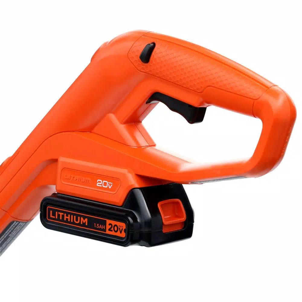 Trimmers BLACK+DECKER 12 In. 20V MAX Lithium-Ion Cordless String Grass Trimmer/Lawn Edger With (2) 1.5Ah Batteries And Charger Included - Image 5
