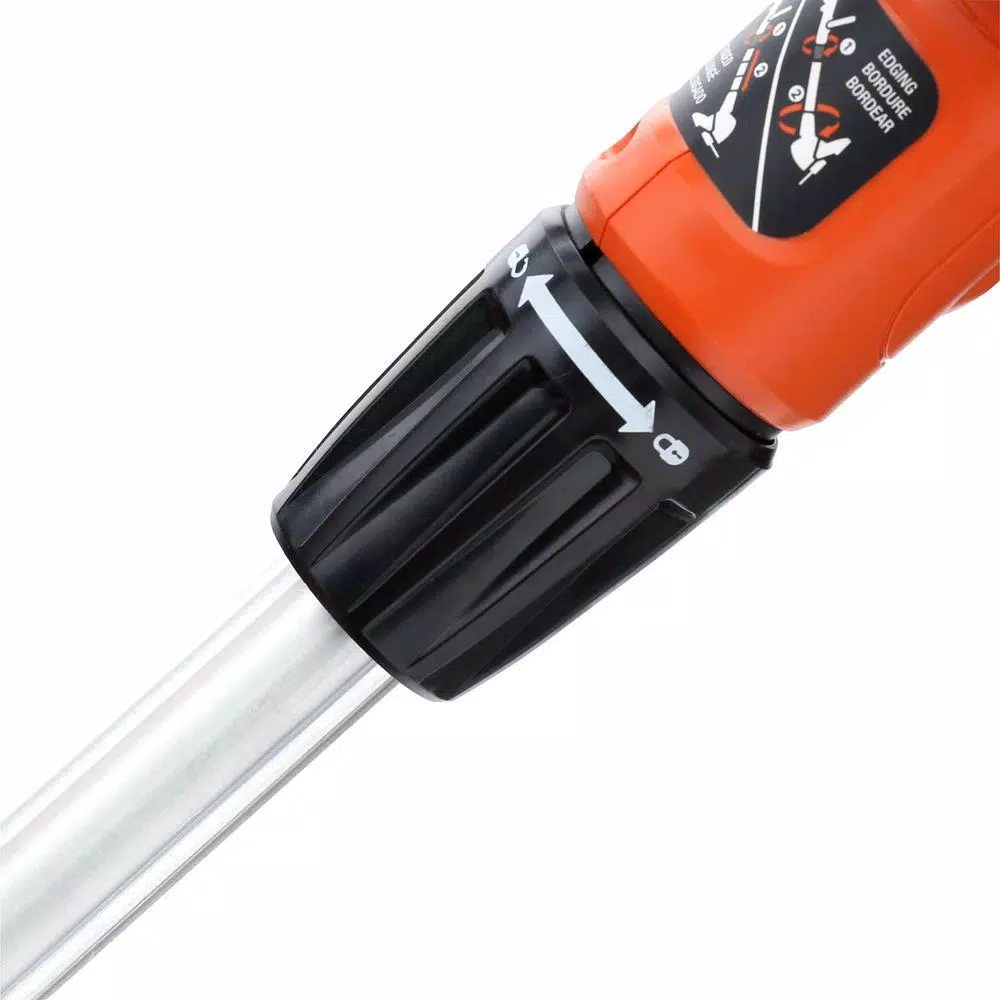 Trimmers BLACK+DECKER 12 In. 20V MAX Lithium-Ion Cordless String Grass Trimmer/Lawn Edger With (2) 1.5Ah Batteries And Charger Included - Image 6