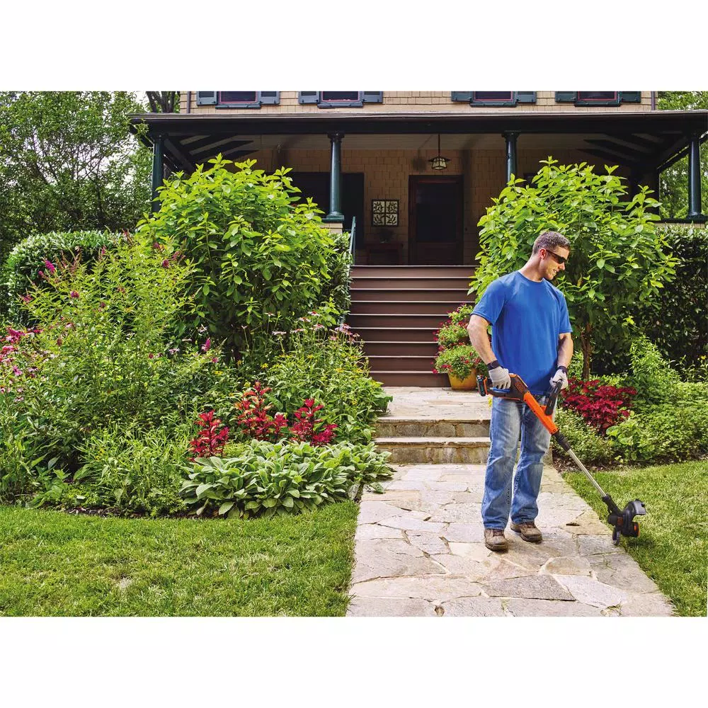 Trimmers BLACK+DECKER SMARTECH 20V Max Lithium Ion Cordless EASYFEED String Trimmer With (1) 1.5Ah Battery & Charger Included 4 Trimmers BLACK+DECKER SMARTECH 20V Max Lithium Ion Cordless EASYFEED String Trimmer With (1) 1.5Ah Battery & Charger Included - Image 4