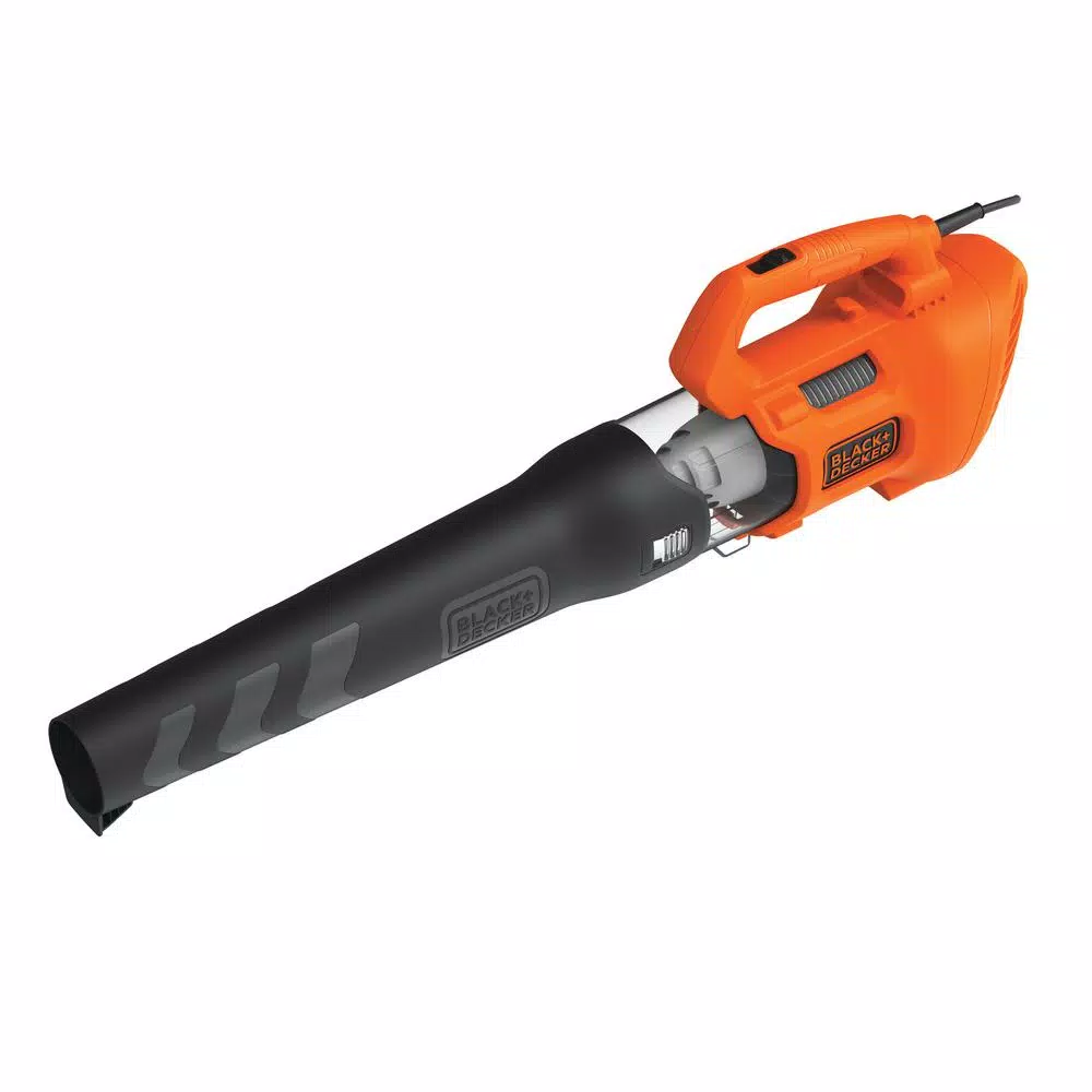Leaf Blowers BLACK+DECKER 140 MPH 450 CFM 9 Amp Corded Electric Axial Leaf Blower - Image 9