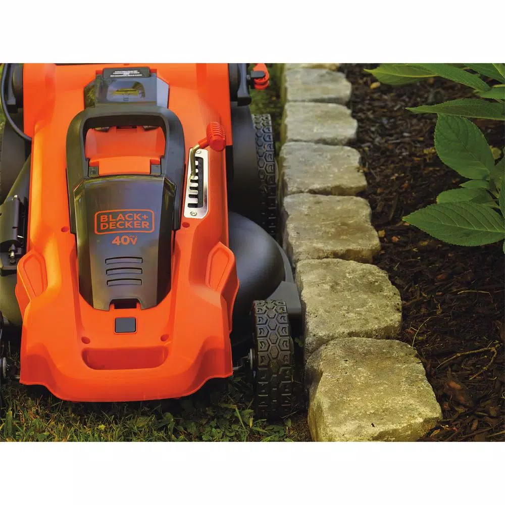 Lawn Mowers BLACK+DECKER 20 In. 40V MAX Lithium-Ion Cordless Walk Behind Push Mower With (2) 2.0Ah Batteries And Charger Included - Image 9