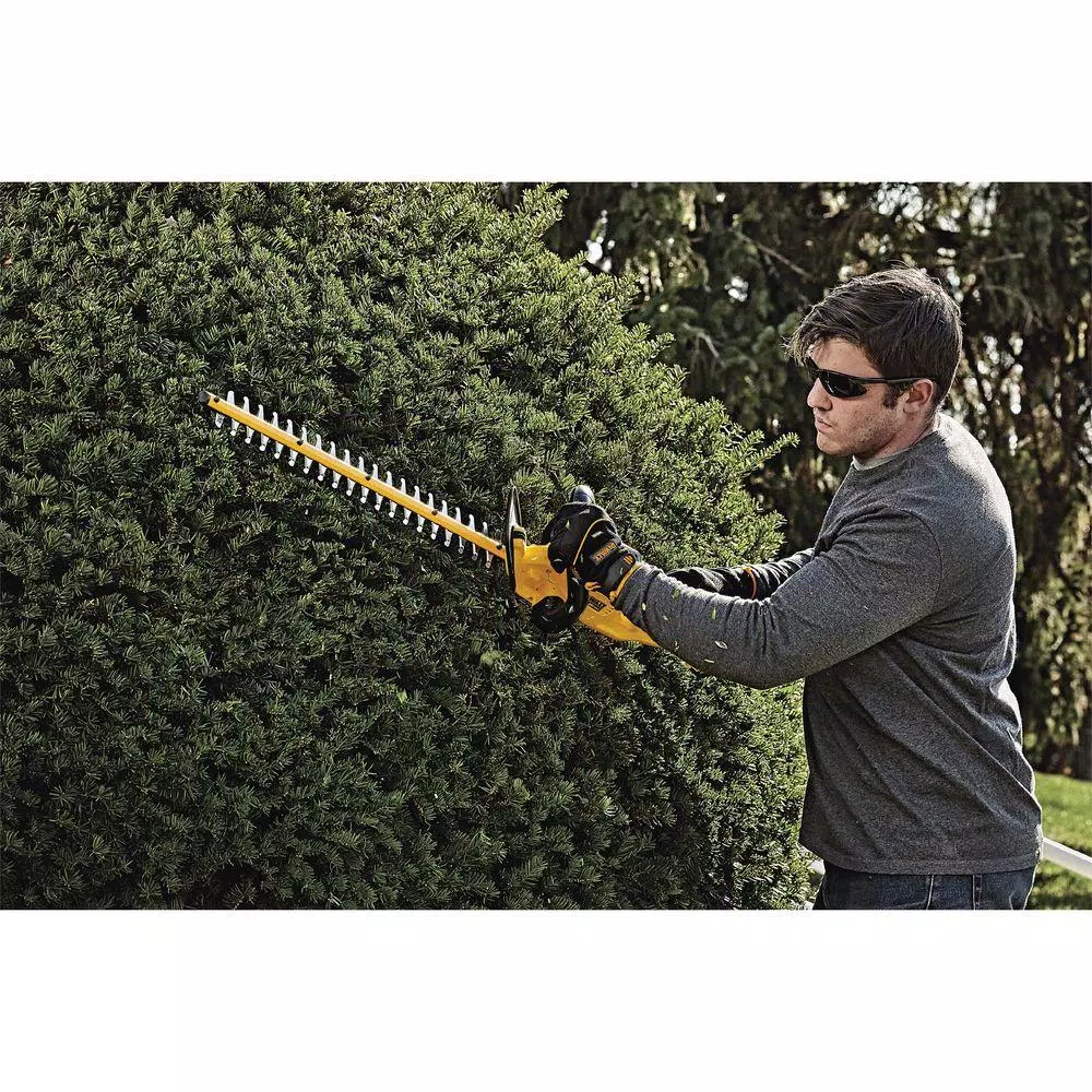 Trimmers DEWALT 22 In. 20V MAX Lithium-Ion Cordless Hedge Trimmer With (1) 5.0Ah Battery And Charger Included - Image 2