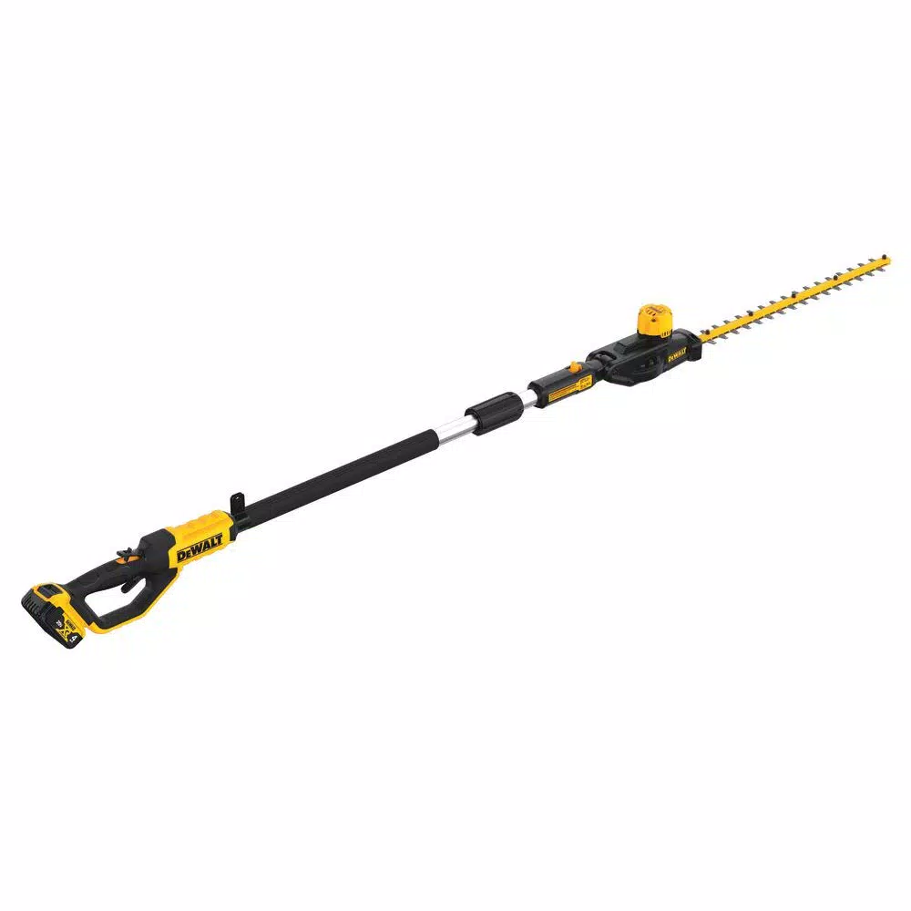 Trimmers DEWALT 20V MAX Lithium-Ion Cordless Pole Hedge Trimmer Kit With (1) Battery 4.0Ah, Charger, Sheath And Shoulder Strap Included - Image 5