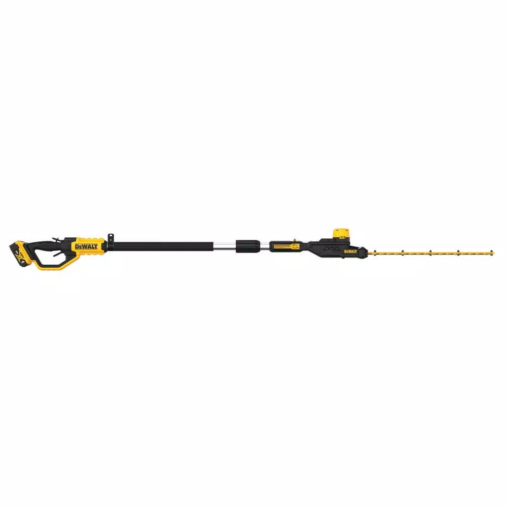Trimmers DEWALT 20V MAX Lithium-Ion Cordless Pole Hedge Trimmer Kit With (1) Battery 4.0Ah, Charger, Sheath And Shoulder Strap Included - Image 4