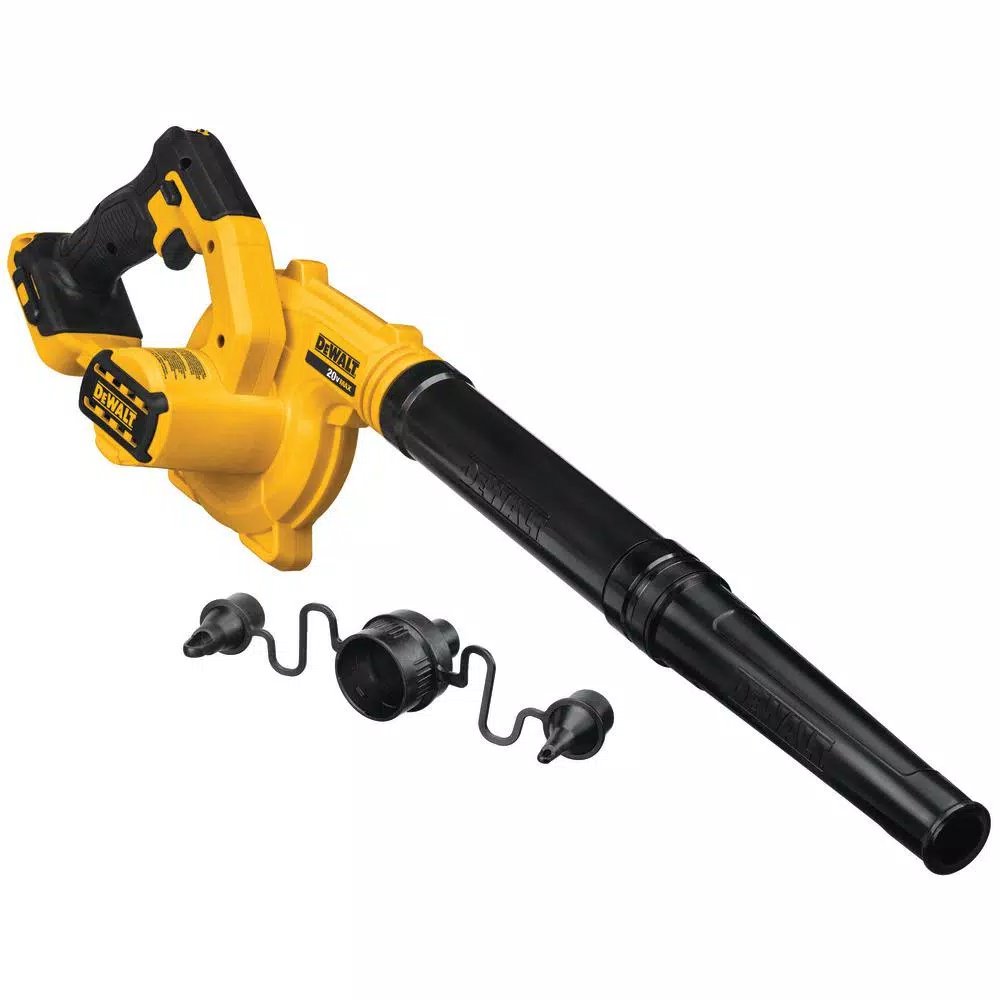 Leaf Blowers DEWALT 20-Volt MAX Cordless Compact Jobsite Blower 135 MPH 100 CFM With (1) 20-Volt 4.0Ah Battery - Image 5