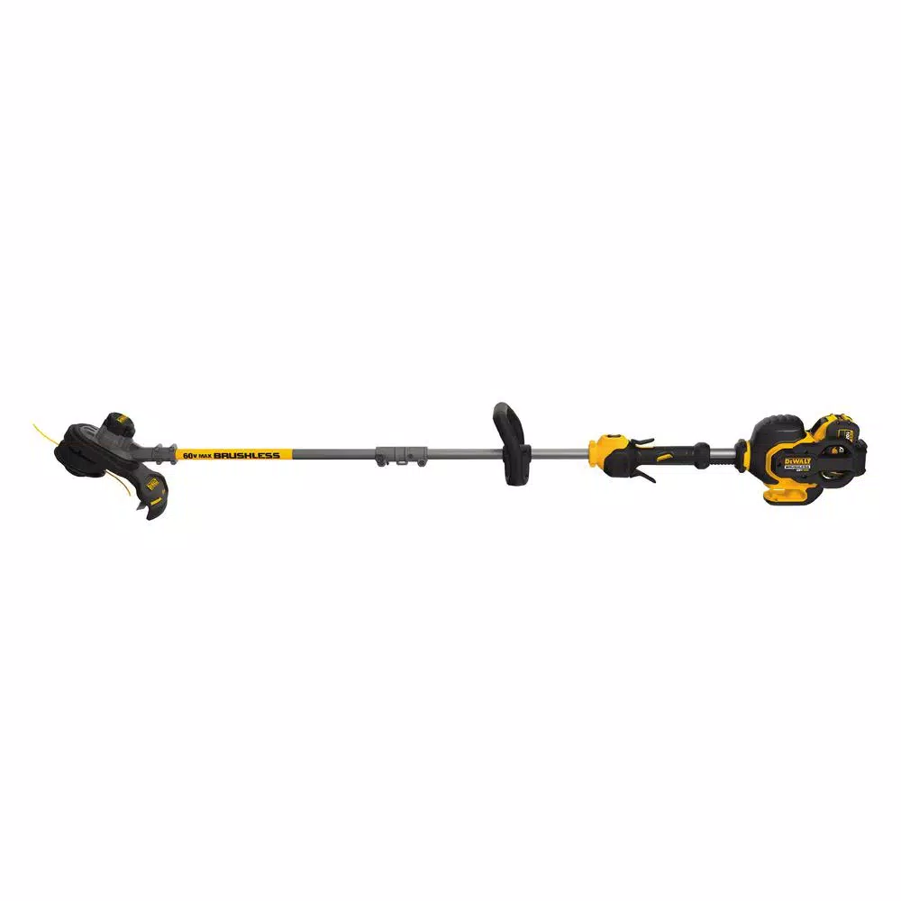 Trimmers DEWALT 15 In. 60V MAX Lithium-Ion Cordless FLEXVOLT Brushless String Grass Trimmer With (1) 3.0Ah Battery And Charger Included - Image 5