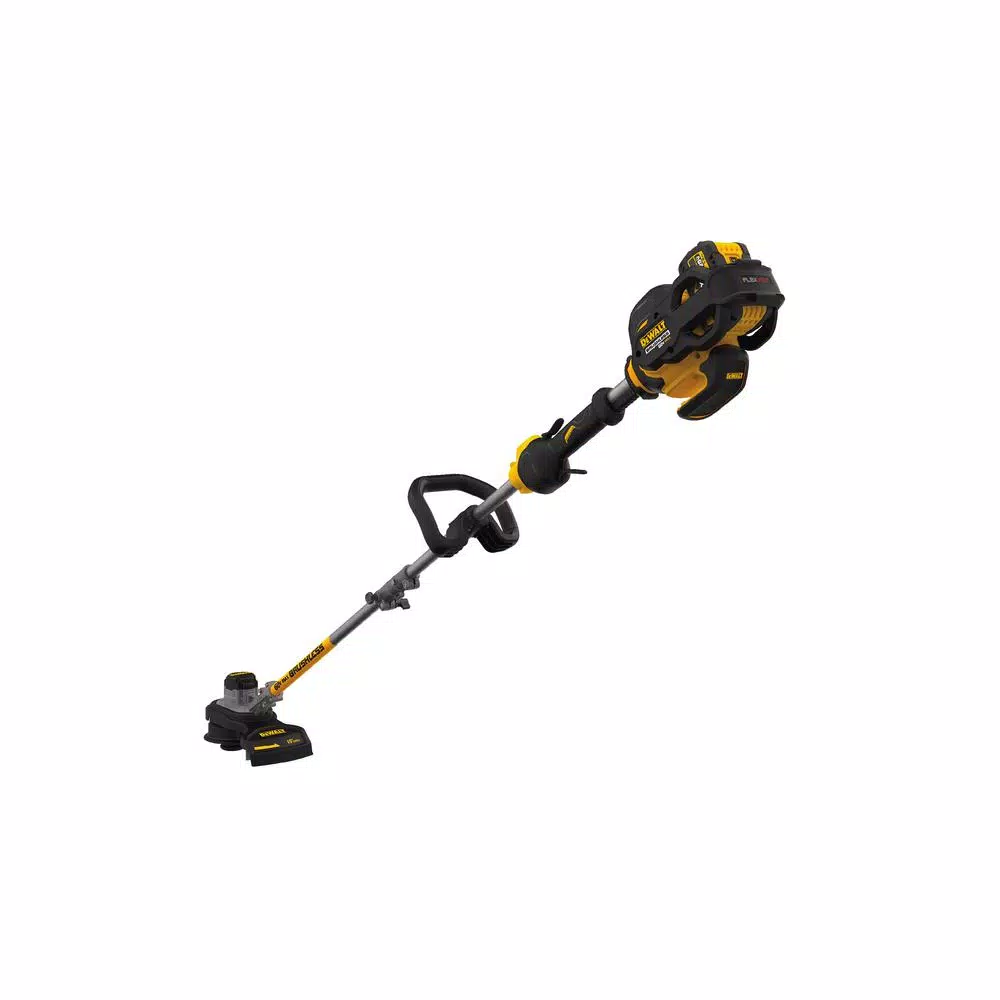 Trimmers DEWALT 15 In. 60V MAX Lithium-Ion Cordless FLEXVOLT Brushless String Grass Trimmer With (1) 3.0Ah Battery And Charger Included - Image 6
