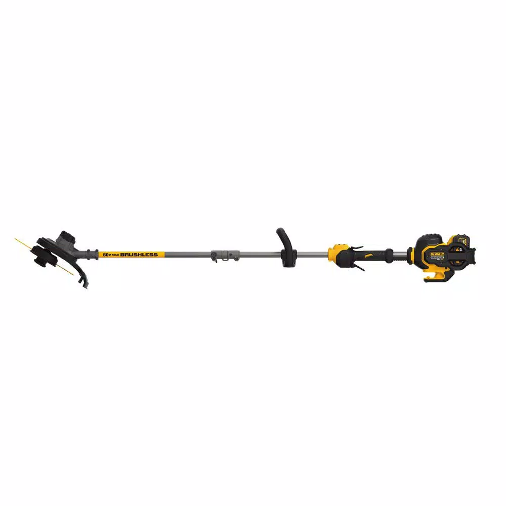 Trimmers DEWALT 15 In. 60V MAX Lithium-Ion Cordless FLEXVOLT Brushless String Grass Trimmer With (1) 3.0Ah Battery And Charger Included - Image 4