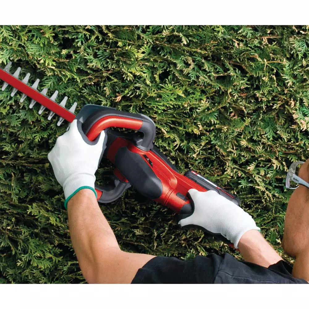 Trimmers Einhell PXC 18-Volt Cordless 20 In. Hedge Trimmer Kit W/ Aluminum Blade Cover (w/ 3.0-Ah Battery Plus Fast Charger) - Image 7