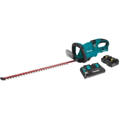 Trimmers Makita 18-Volt X2 (36-Volt) LXT Lithium-Ion Cordless Hedge Trimmer Kit With Two 5.0 Ah Batteries And Charger