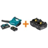 Leaf Blowers Makita 18-Volt X2 (36-Volt) LXT Lithium-Ion Brushless Cordless Blower Kit W/(2) 18V 5.0Ah Batteries And BONUS 5.0Ah Battery 2Pk