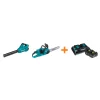 Leaf Blowers Makita 18V X2 LXT Blower And 18V X2 LXT 14 In. Chain Saw With Bonus 18V LXT Starter Pack