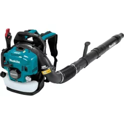 Leaf Blowers Makita 184 MPH 516 CFM 52.5 Cc MM4 4-Stroke Engine Hip Throttle Backpack Blower
