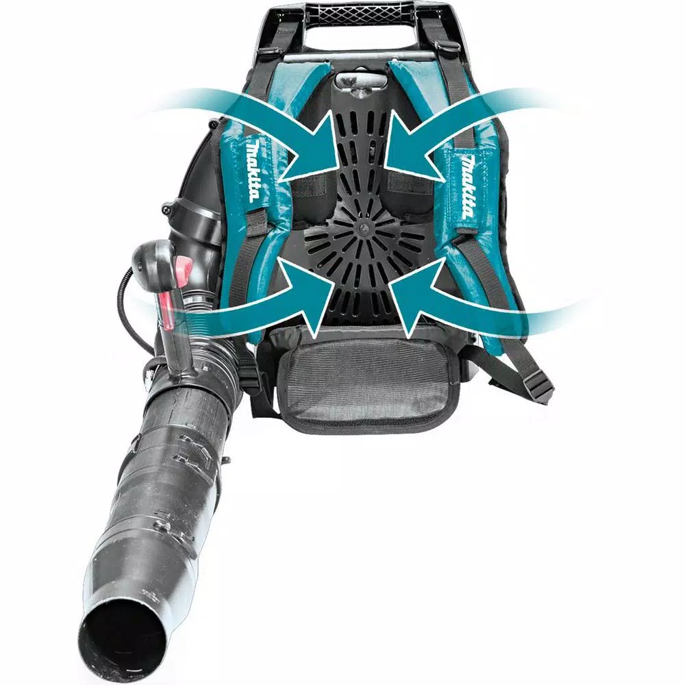 Leaf Blowers Makita 75.6 Cc MM4 206 MPH 706 CFM 4-Stroke Engine Tube Throttle Backpack Blower - Image 14