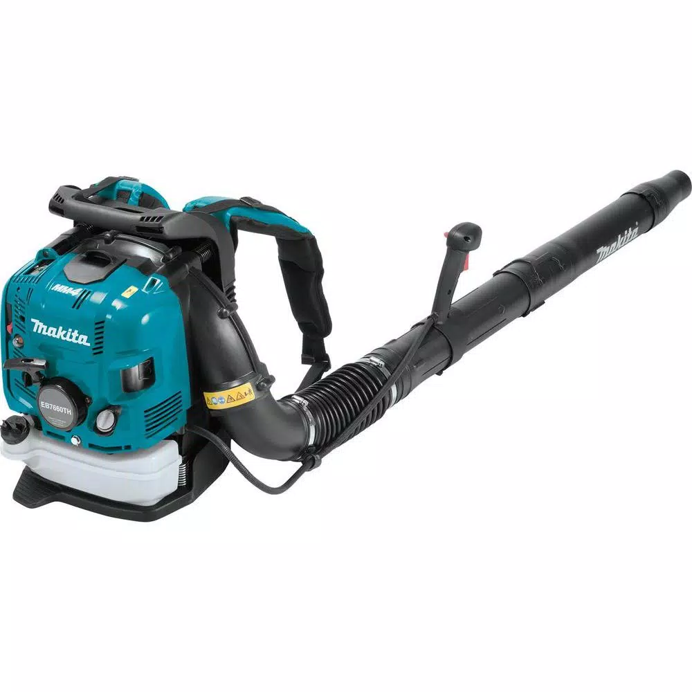 Leaf Blowers Makita 75.6 Cc MM4 206 MPH 706 CFM 4-Stroke Engine Tube Throttle Backpack Blower