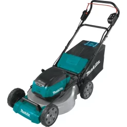 Lawn Mowers Makita 21 In. 18-Volt X2 (36-Volt) LXT Lithium-Ion Cordless Walk Behind Push Lawn Mower, Tool-Only