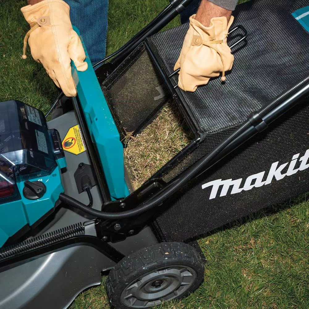 Lawn Mowers Makita 18 In. 18-Volt X2 (36V) LXT Lithium-Ion Cordless Walk Behind Self Propelled Lawn Mower, Tool Only - Image 3
