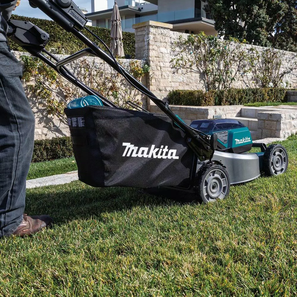 Lawn Mowers Makita 18 In. 18-Volt X2 (36V) LXT Lithium-Ion Cordless Walk Behind Self Propelled Lawn Mower, Tool Only - Image 11
