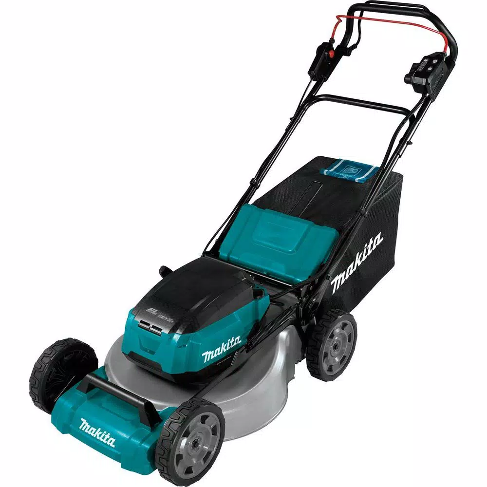 Lawn Mowers Makita 18 In. 18-Volt X2 (36V) LXT Lithium-Ion Cordless Walk Behind Self Propelled Lawn Mower, Tool Only