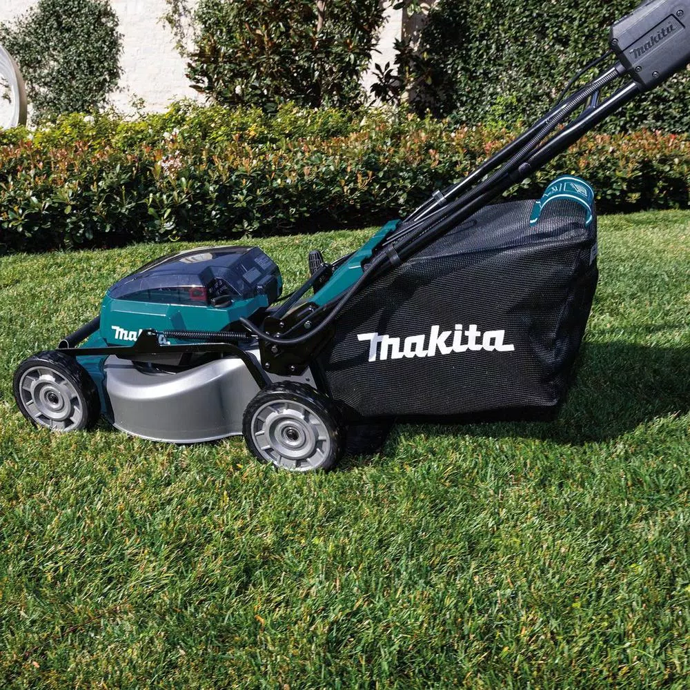 Lawn Mowers Makita 18 In. 18-Volt X2 (36V) LXT Lithium-Ion Cordless Walk Behind Self Propelled Lawn Mower, Tool Only - Image 13