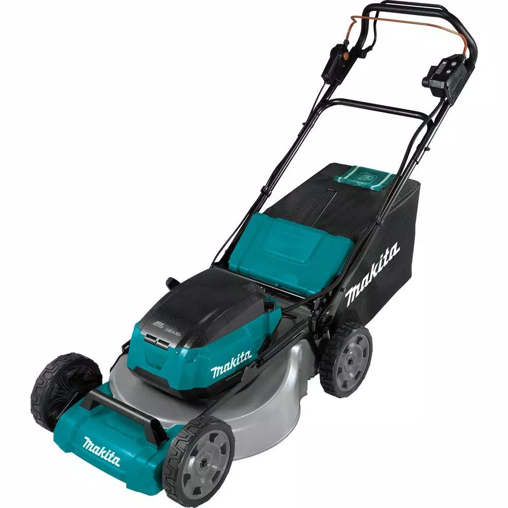 Lawn Mowers Makita 21 In. 18-Volt X2 (36V) LXT Lithium-Ion Cordless Walk Behind Self Propelled Lawn Mower, Tool Only