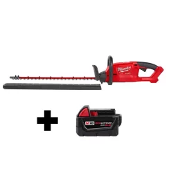Trimmers Milwaukee M18 FUEL 18-Volt Lithium-Ion Brushless Cordless Hedge Trimmer W/ M18 5.0Ah Battery