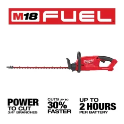 Trimmers Milwaukee M18 FUEL 18-Volt Lithium-Ion Brushless Cordless Hedge Trimmer W/ M18 5.0Ah Battery -ECHO SALES STORE milwaukee cordless hedge trimmers 2726 20 48 11 1850 66 1000