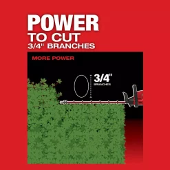 Trimmers Milwaukee M18 FUEL 18-Volt Lithium-Ion Brushless Cordless Hedge Trimmer W/ M18 5.0Ah Battery -ECHO SALES STORE milwaukee cordless hedge trimmers 2726 20 48 11 1850 77 1000