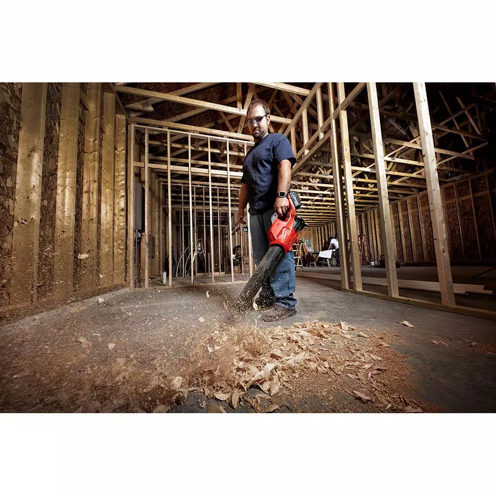 Leaf Blowers Milwaukee M18 FUEL 120 MPH 450 CFM 18-Volt Lithium-Ion Brushless Cordless Handheld Blower (Tool-Only) - Image 12
