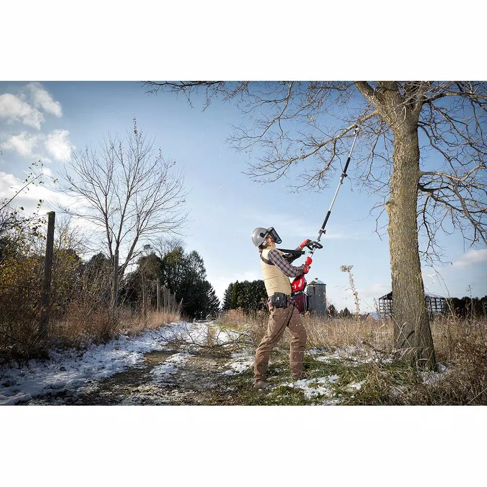 Trimmers Milwaukee M18 FUEL 18-Volt Lithium-Ion Brushless Cordless String Trimmer Kit With M18 FUEL 10 In. Pole Saw Attachment - Image 10