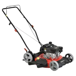 Lawn Mowers PowerSmart 21 In. 2-in-1 170cc Gas Walk Behind Push Lawn Mower