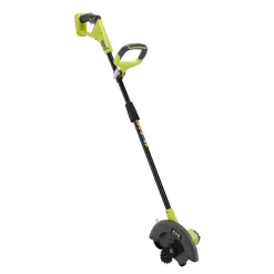 Trimmers RYOBI ONE+ 9 In. 18-Volt Lithium-Ion Cordless Battery Edger (Tool Only)