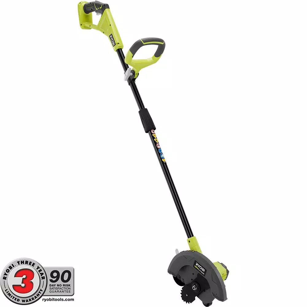 Trimmers RYOBI ONE+ 9 In. 18-Volt Lithium-Ion Cordless Battery Edger (Tool Only) - Image 14