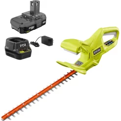 Trimmers RYOBI ONE+ Lithium+ 18 In. 18-Volt Lithium-Ion Cordless Hedge Trimmer – 1.5 Ah Battery And Charger Included