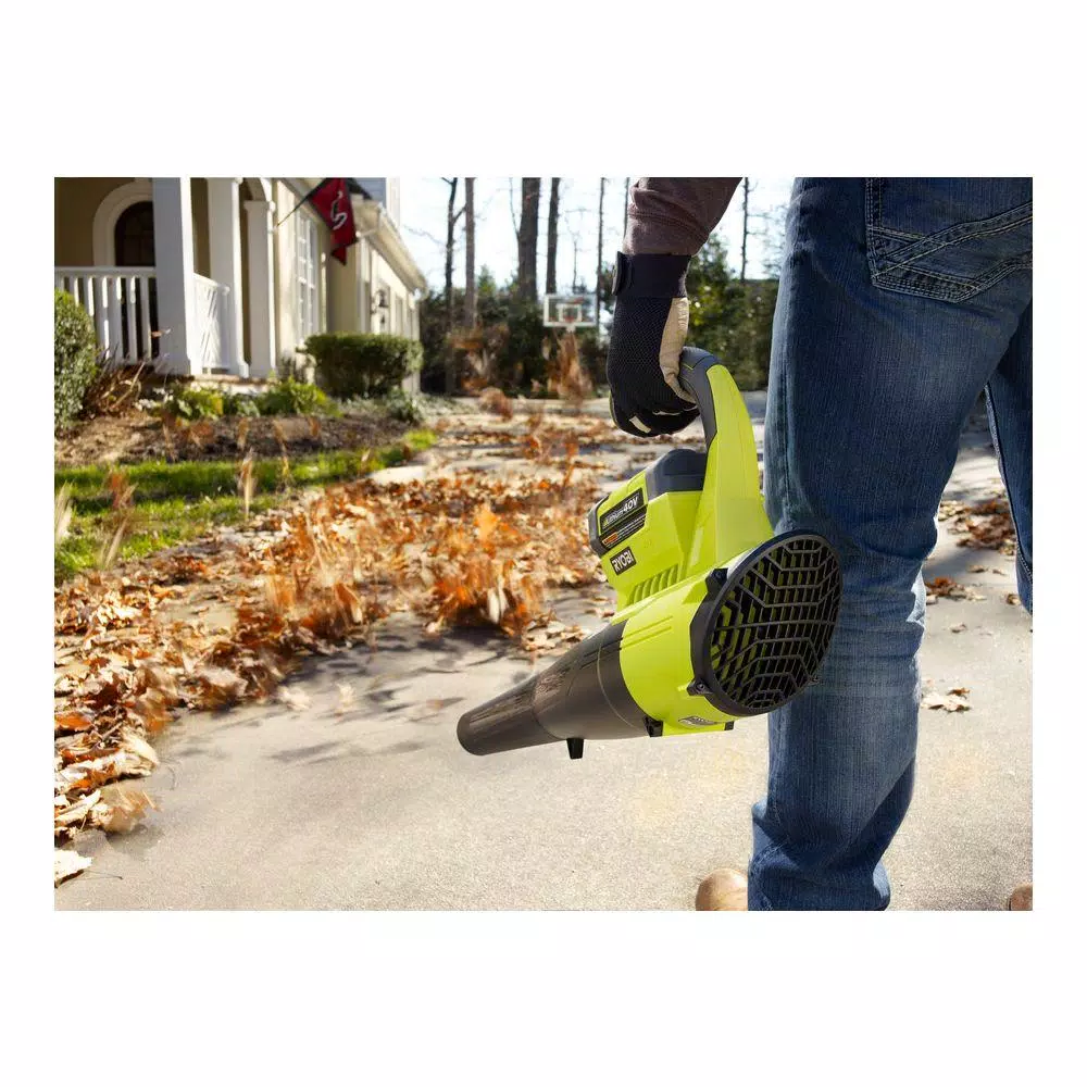 Leaf Blowers RYOBI 155 MPH 300 CFM 40-Volt Lithium-Ion Cordless Battery Jet Fan Leaf Blower (Tool Only) - Image 15