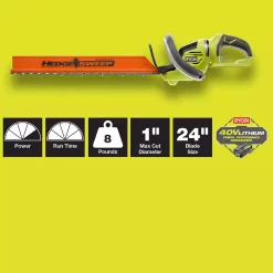 Leaf Blowers RYOBI 110 MPH 525 CFM 40-Volt Li-Ion Cordless Jet Fan Leaf Blower And 24 In Hedge Trimmer 4.0 Ah Battery And Charger Included 20 Leaf Blowers RYOBI 110 MPH 525 CFM 40-Volt Li-Ion Cordless Jet Fan Leaf Blower And 24 In Hedge Trimmer 4.0 Ah Battery And Charger Included -ECHO SALES STORE ryobi cordless leaf blowers ry40480vnm hdg 44 1000