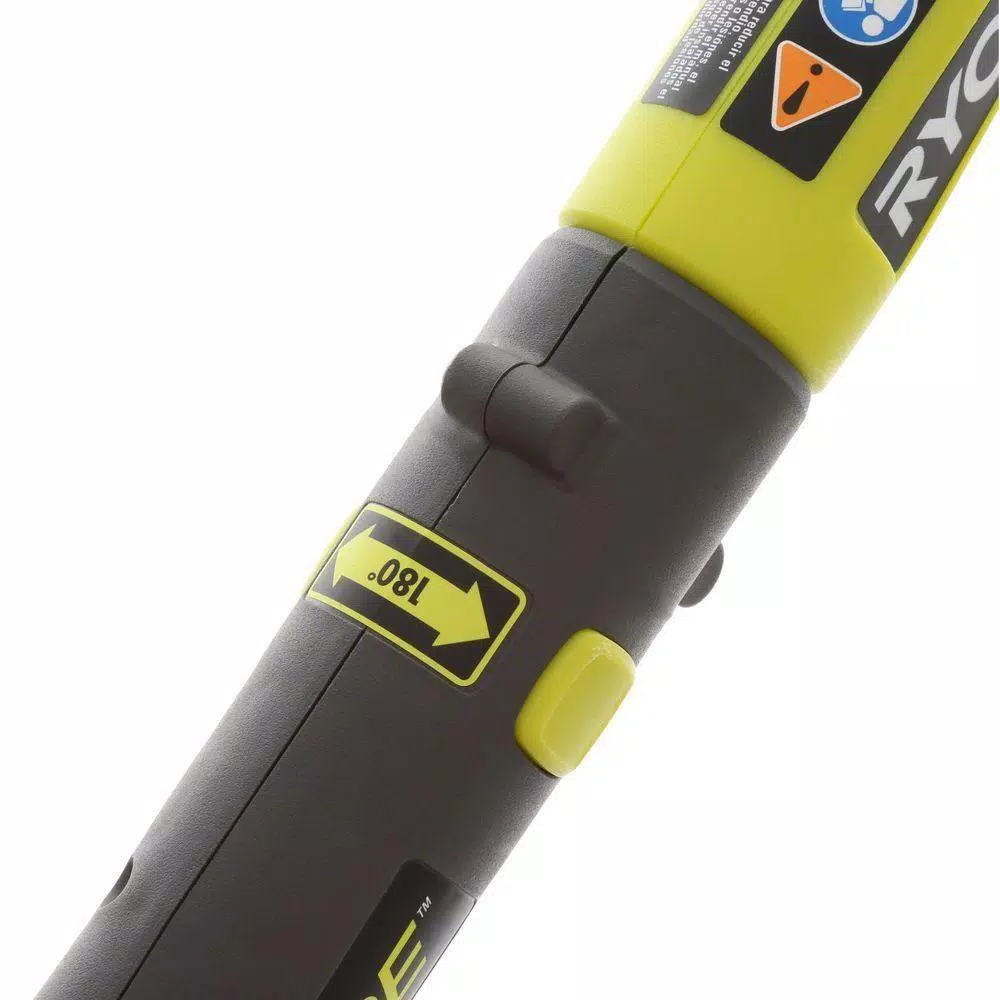 Trimmers RYOBI ONE+ 18-Volt Lithium-Ion Cordless Battery Electric String Trimmer And Edger (Tool Only) - Image 8