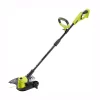 Trimmers RYOBI ONE+ 18-Volt Lithium-Ion Cordless Battery Electric String Trimmer/Edger (Tool Only)
