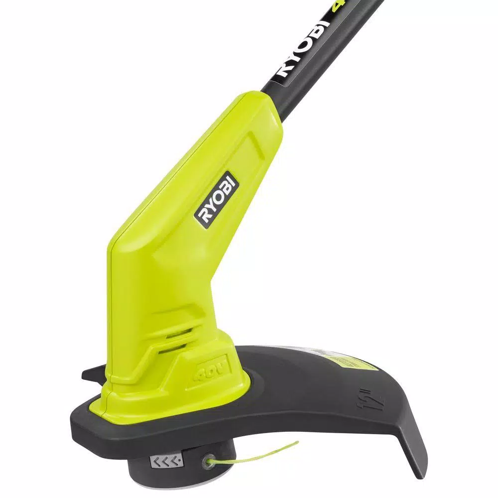 Trimmers RYOBI 40-Volt Lithium-Ion Cordless Battery String Trimmer (Tool Only) - Image 7
