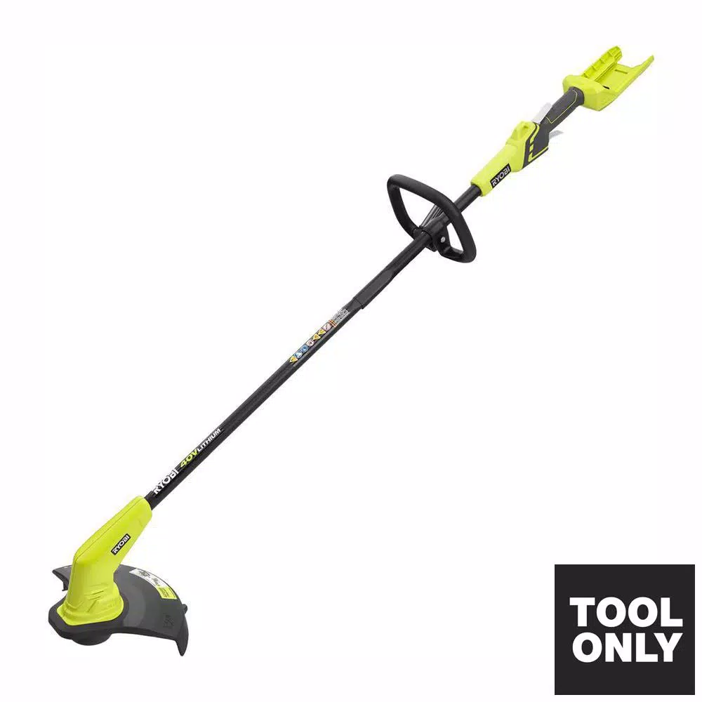 Trimmers RYOBI 40-Volt Lithium-Ion Cordless Battery String Trimmer (Tool Only) - Image 3