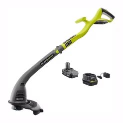 Trimmers RYOBI Reconditioned ONE+ 18-Volt Lithium-Ion Cordless Electric String Trimmer And Edger