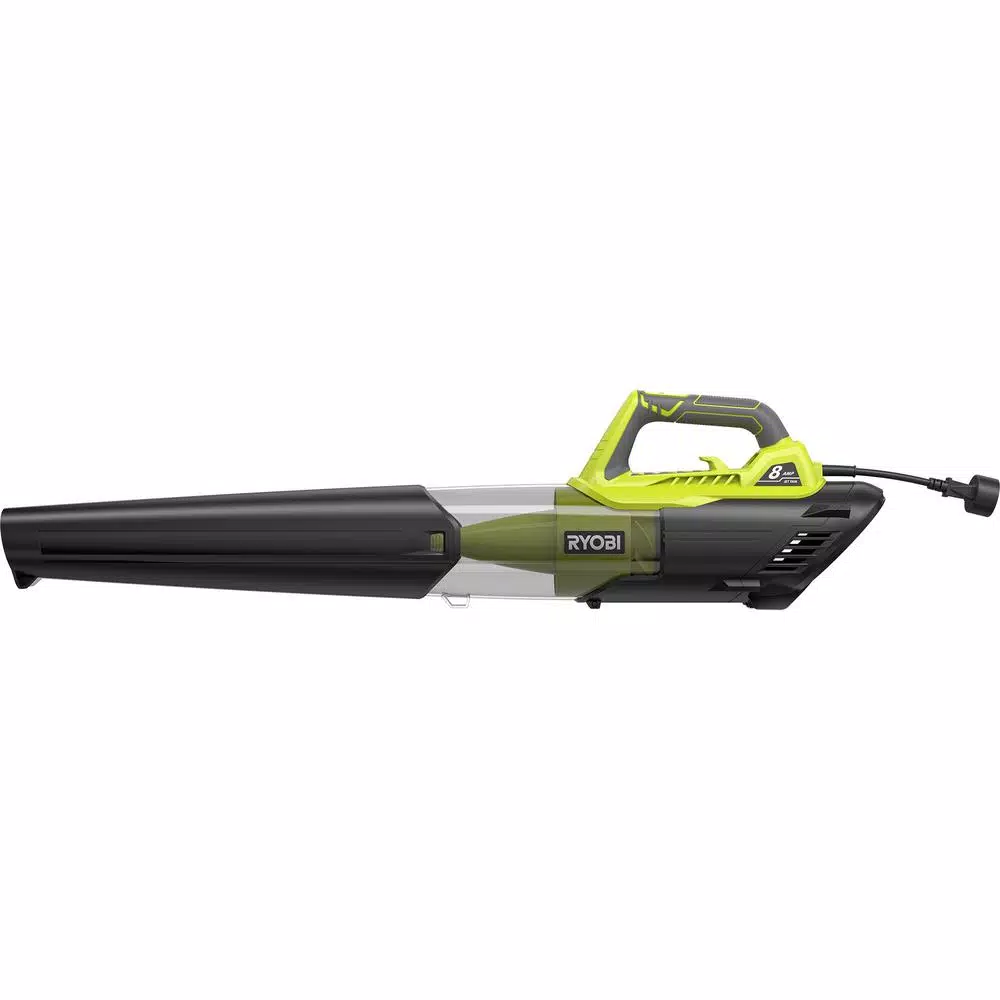 Leaf Blowers RYOBI Reconditioned 135 MPH 440 CFM 8 Amp Electric Jet Fan Blower - Image 5