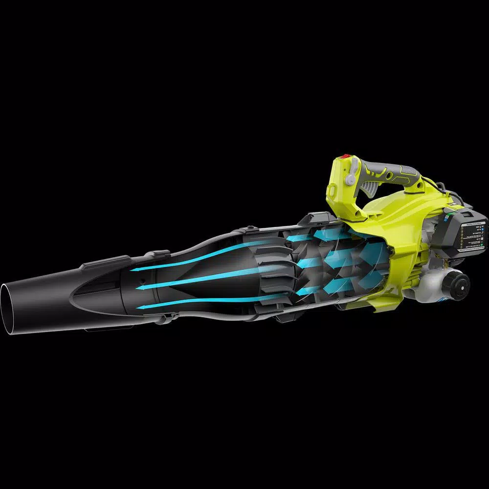 Leaf Blowers RYOBI Reconditioned 160 MPH 520 CFM 25cc Gas Jet Fan Blower - Image 9