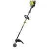 Trimmers RYOBI 4-Cycle 30cc Attachment Capable Straight Shaft Gas Trimmer